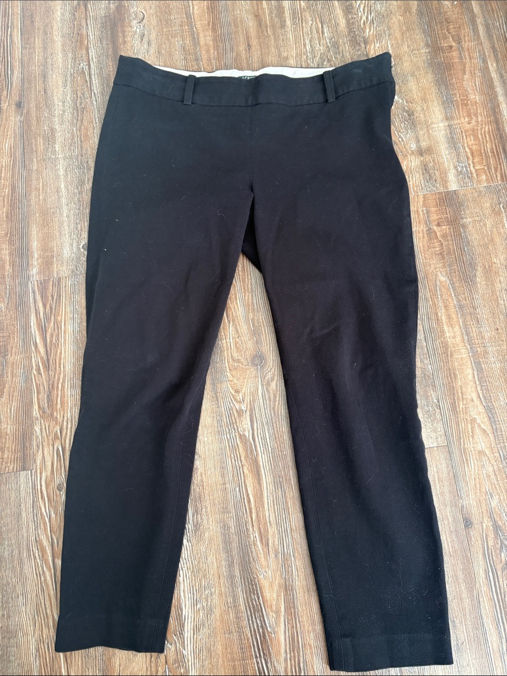 J. Crew Black Cropped Ankle Pants